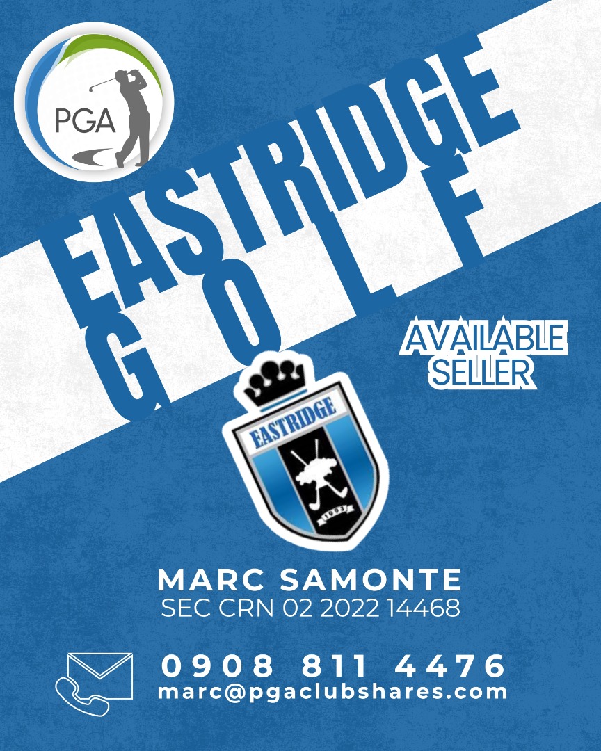 Eastridge Golf and Country Club Share, Sports Equipment, Sports & Games ...