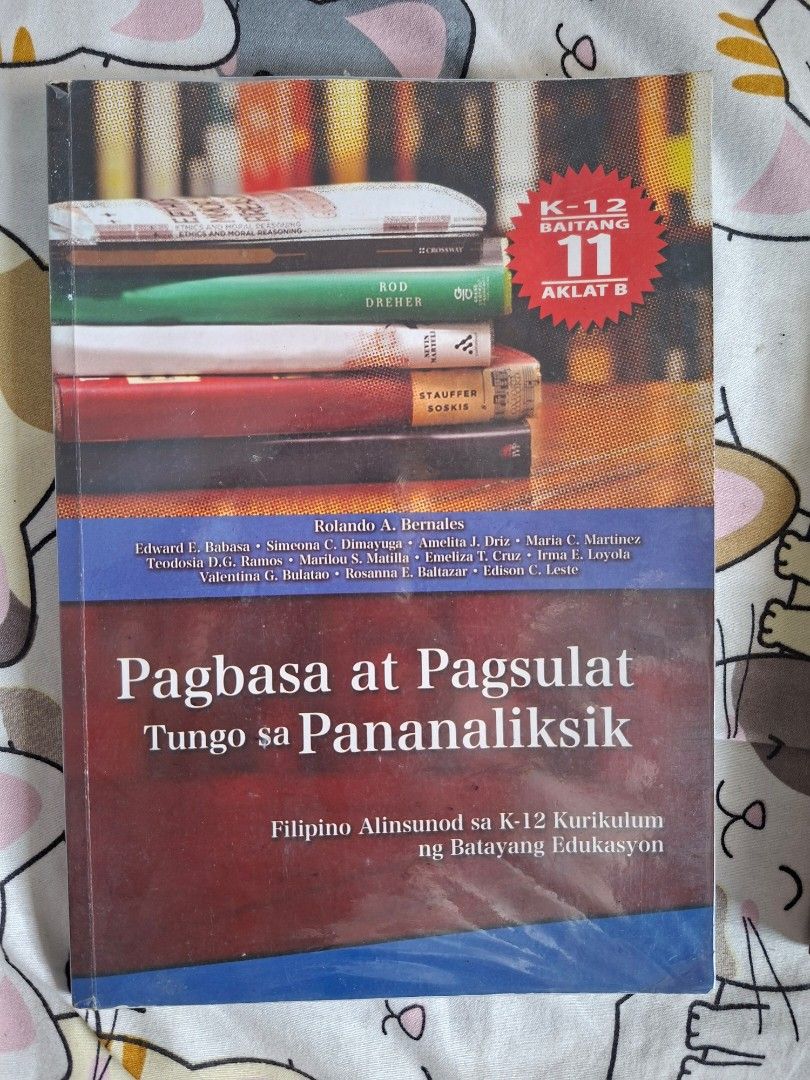 Grade 11 / SHS books (Category: Textbooks) located in Cavite. Submitted by tamaraangela (Listing ID 1384078289, Image 1). Description: Grade 11 books (for sale as set) - 5 months lang nagamit - Binili ko nung SHS sa LPU - Orig Price: 3k+ - Selling Price: 1k (nego) Books: • Pagbasa at Pagsulat Tungo sa Pananaliksik • General Mathematics for Senior High School • Philosophy of the Human Person • General Chemistry 1 • Komunikasyon sa Makabagong Panah