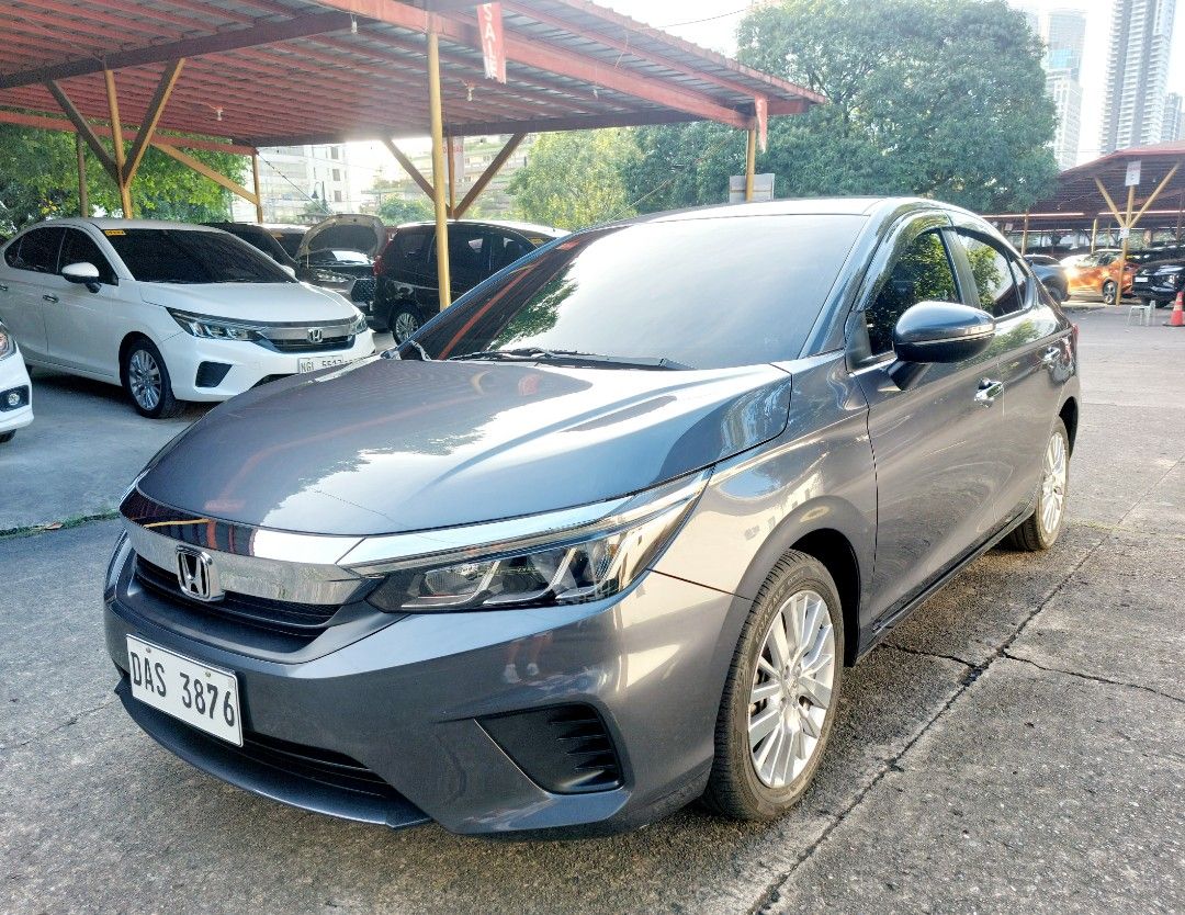 Honda City 1.5V Push Start vios mazda almera mirage reina Auto (Category: Used Cars) located in Pasig City. Submitted by jetwheels15 (Listing ID 1384112346, Image 1). Description: selling my 2022 honda city 1.5v automatic transmission (cvt), push start/stop, with only 14,000km odo good as brandnew, complete & clean papers, open for financing, for inquiry you can reach me at 09235315082 and 09954903441. Location: park n sell showroom (slot f) mera