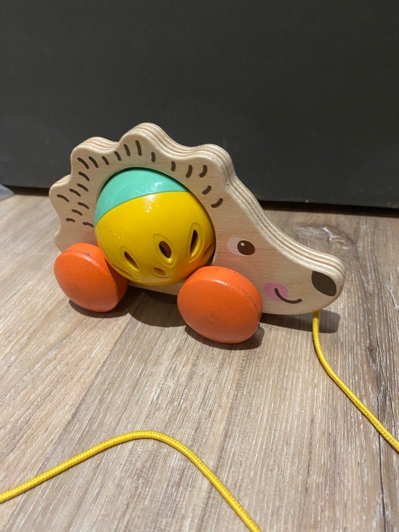 Ikea Hedgehog pull toy (Category: Infant Playtime) located in Manila. Submitted by artsygunda (Listing ID 1384141368, Image 2). Description: Hedgehog - Ikea .