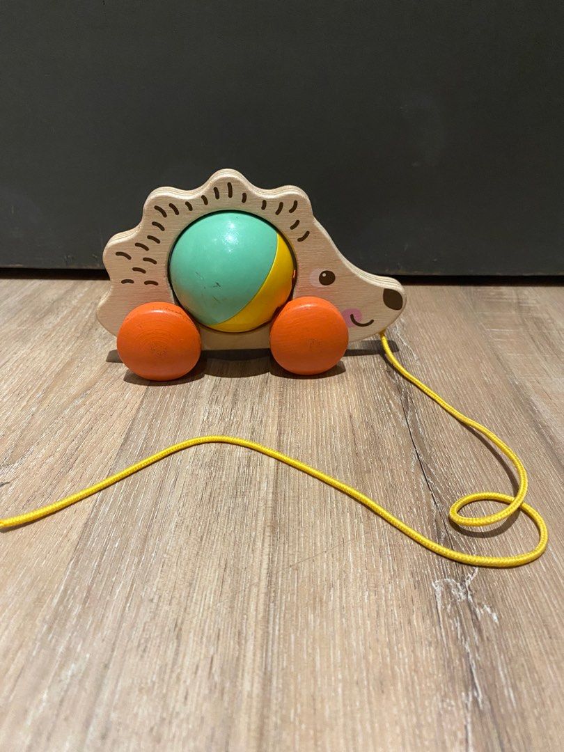 Ikea Hedgehog pull toy (Category: Infant Playtime) located in Manila. Submitted by artsygunda (Listing ID 1384141368, Image 1). Description: Hedgehog - Ikea .