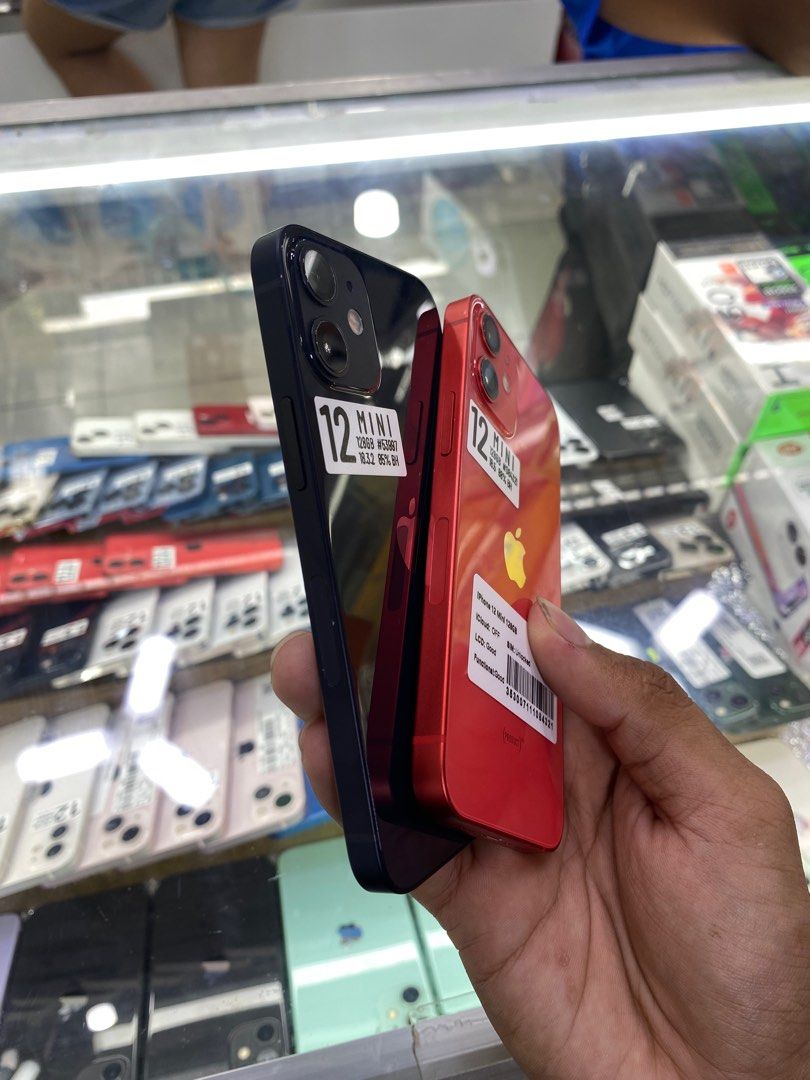 iPhone 12 mini 128GB Openline (Category: iPhone 12 Series) located in Manila. Submitted by benshop. (Listing ID 1384125617, Image 2). Description: FOR SALE | TRADE/SWAP Rush ‼️ Srp 18,500 php Price: 12,490 php ▫️On hand: iPhone 12 mini ▫️128GB ( other gb available ) ▫️Openline/Factory unlocked ▫️100% Batt health ▫️Good as new condition ▫️No dents or No repair ➖ Guaranteed 100% ➖ INCLUSIONS & FREEBIES: *CHARGER SET *CLEAR CASE *TEMPERED GLASS FREE