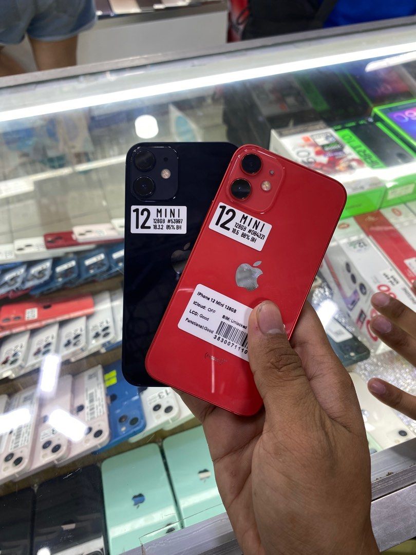 iPhone 12 mini 128GB Openline (Category: iPhone 12 Series) located in Manila. Submitted by benshop. (Listing ID 1384125617, Image 1). Description: FOR SALE | TRADE/SWAP Rush ‼️ Srp 18,500 php Price: 12,490 php ▫️On hand: iPhone 12 mini ▫️128GB ( other gb available ) ▫️Openline/Factory unlocked ▫️100% Batt health ▫️Good as new condition ▫️No dents or No repair ➖ Guaranteed 100% ➖ INCLUSIONS & FREEBIES: *CHARGER SET *CLEAR CASE *TEMPERED GLASS FREE