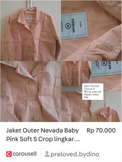 (Kategori: ) berada di . Dikirim oleh preloved.bydino (ID iklan 1384054937, Gambar 1). Deskripsi: .