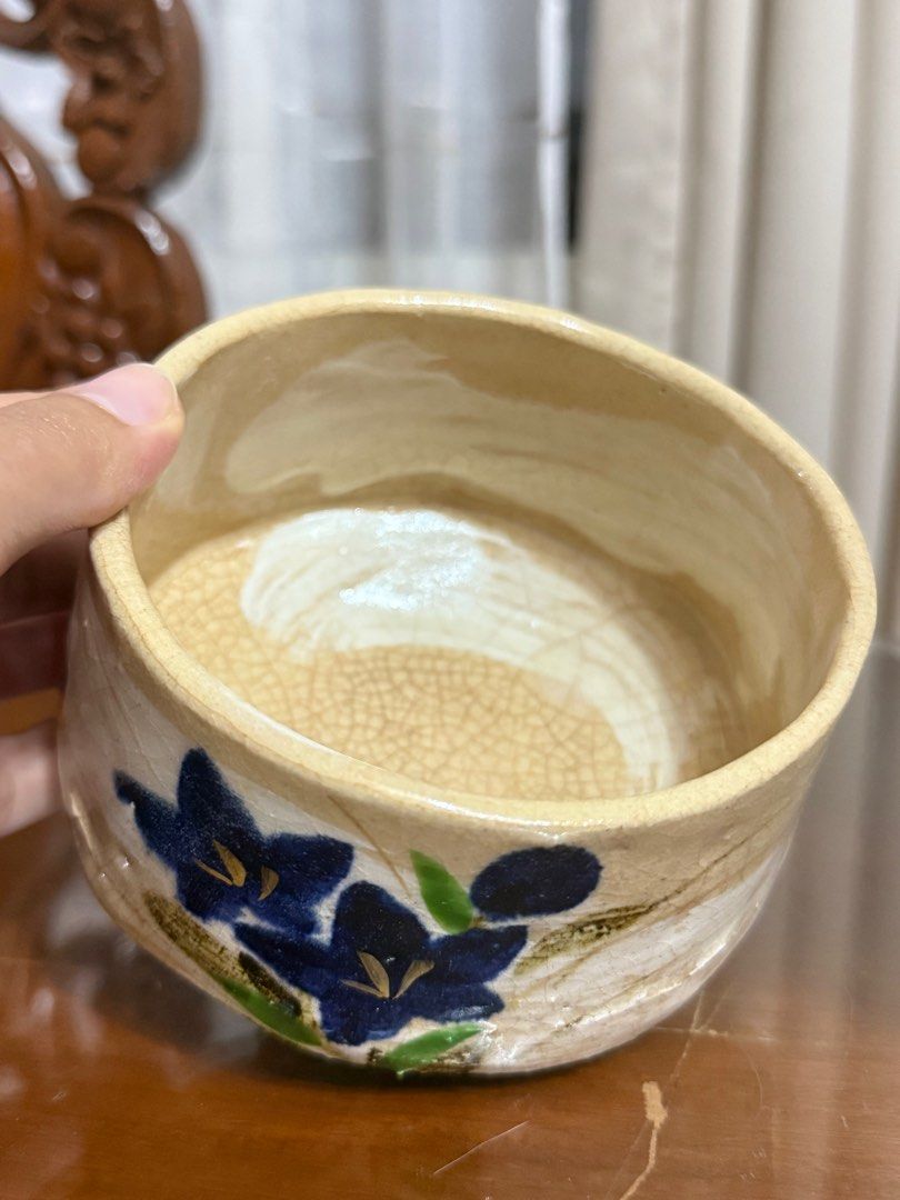 Japanese Chawan | Matcha Bowl (Category: Coffee & Tea Tableware) located in Kawit. Submitted by ohwowlovely (Listing ID 1384061435, Image 2). Description: ⟢ 11x8 cm ⟢ approximately 500ml capacity.