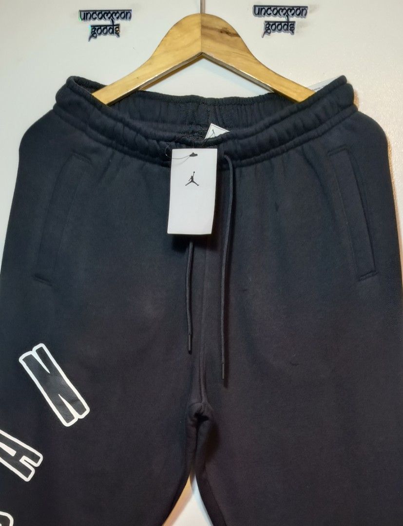 Jordan script (Category: Joggers) located in Manila. Submitted by egayfinds420 (Listing ID 1384199112, Image 3). Description: JORDAN BIG SCIPT 😍🔥🥶 BRANDNEW WITH HANGTAG SMALL 30-32 x 39 2485 + SF ONLY.