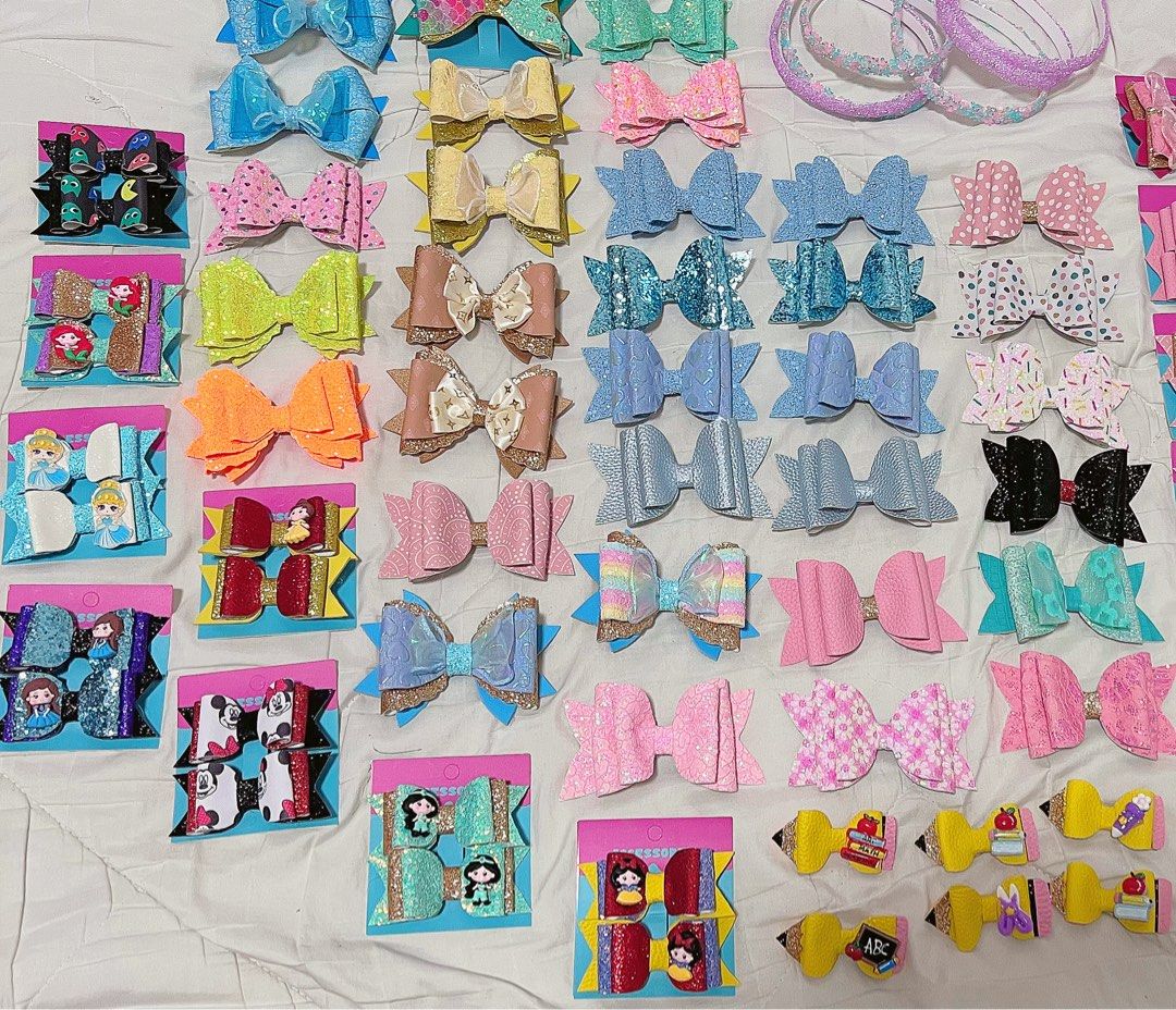 kids hairbows (Category: Babies & Kids Fashion) located in Cavite. Submitted by pumpkin_potato (Listing ID 1384085918, Image 3). Description: 60 each.