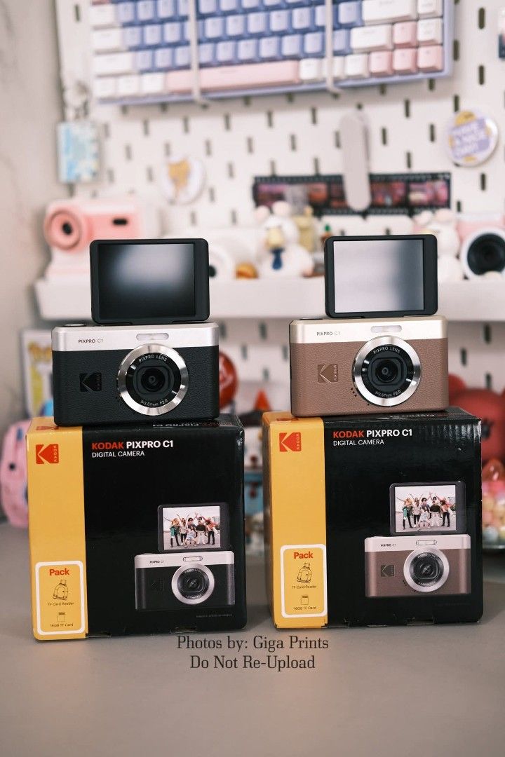Kodak Pixpro C1 Digital Camera Digi Cam (Category: Cameras) located in Quezon City. Submitted by bdsdc1998 (Listing ID 1384118640, Image 1). Description: Kodak Pixpro C1 Digital Camera Digi Cam 📦 INCLUSIONS: -Camera -Strap -Usb C -Users Manual FREEBIES: -16gb TF Card -SD Card Reader To Transfer Photos -Drawstring Pouch -Stickers -Button Pins 🔖 PRICING: 7,999.