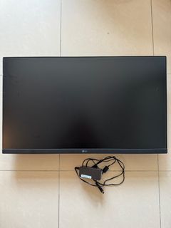 LG 27” monitor with wall mount computer screen64195856176129110