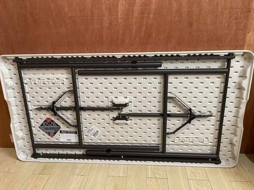 Lifetime 4ft Folding Table (Category: Tables & Sets) located in Manila. Submitted by onlineshoppersph (Listing ID 1384178273, Image 3). Description: Cash On Deliver - Metro Manila - Delivery Fee/Handling Fee shouldered by BUYERS - DF/HF depends on BUYERS Location LALAMOVE PICK UP - Cash on Deliver - Metro Manila & Nearby DELIVER THRU COURIER, CARGO & BUS - Provincial Buyers - Payment 1st Thank You.