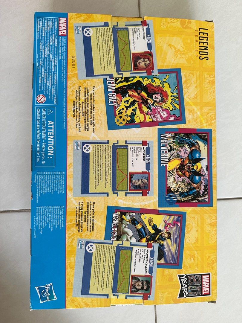 Marvel Legends X-Men 80th Anniversary Action Figure Set, Hobbies &amp; Toys ...