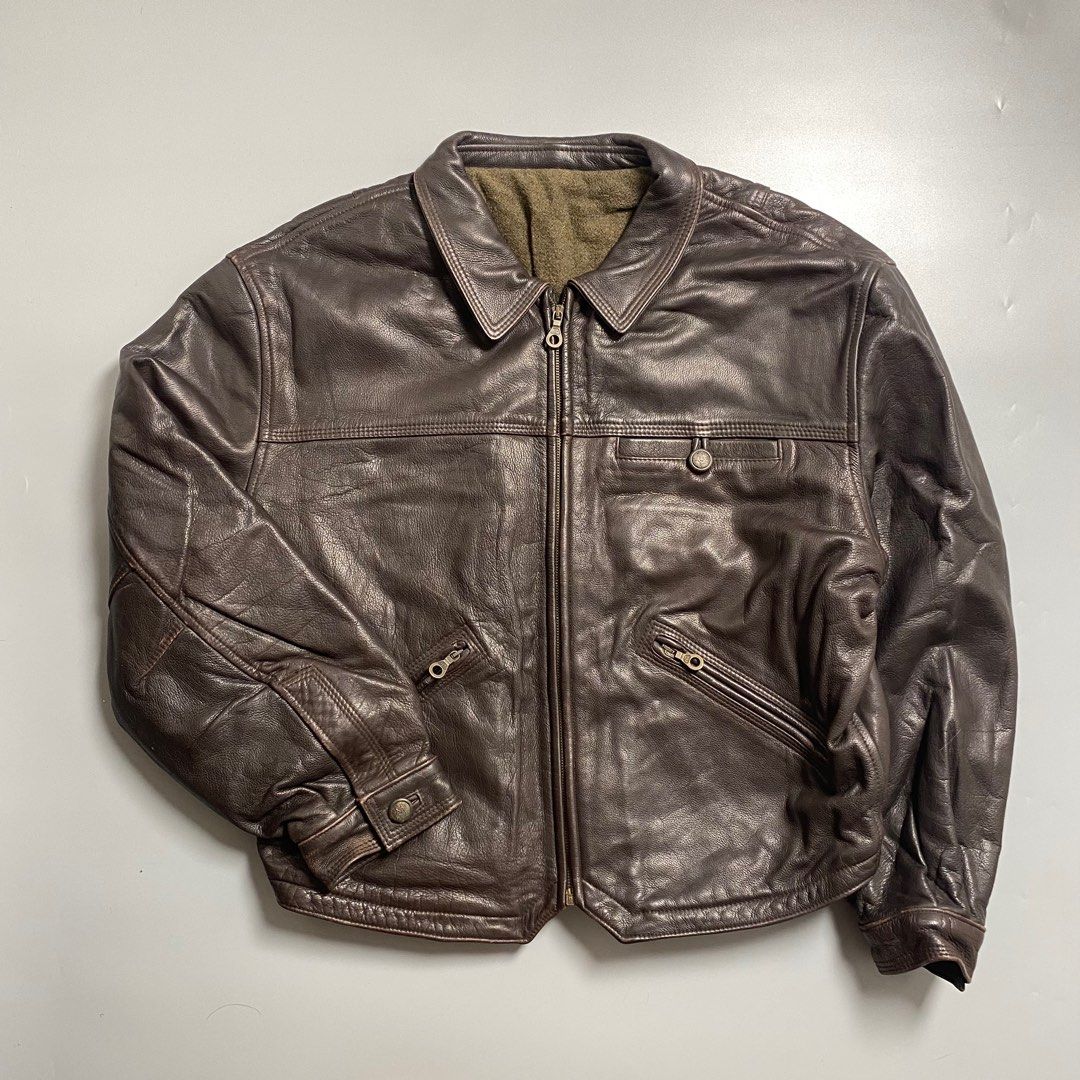 Massimo gori genuine leather jacket made in italy (Category: Coats, Jackets and Outerwear) located in Cebu City. Submitted by inukaybyjlf (Listing ID 1384214302, Image 1). Description: Excellent condition No major flaws.