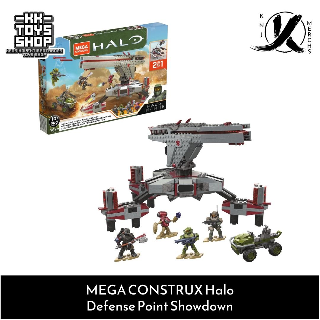 MEGA CONSTRUX Halo Defense Point Showdown (Category: Lego & Building Sets) located in Rizal. Submitted by knjmerchs08 (Listing ID 1384132360, Image 1). Description: MEGA CONSTRUX Halo Defense Point Showdown CONDITION: OPENED (Displayed the Master Chief Figure but the rest of the bricks are still sealed) (Actual photos can be sent upon request) NO RESERVATION NO TRADE PRICES ARE FIRM PAYMENT FIRST MODE OF PAYMENT: - GCash - Maya - BDO CLAIMING / S