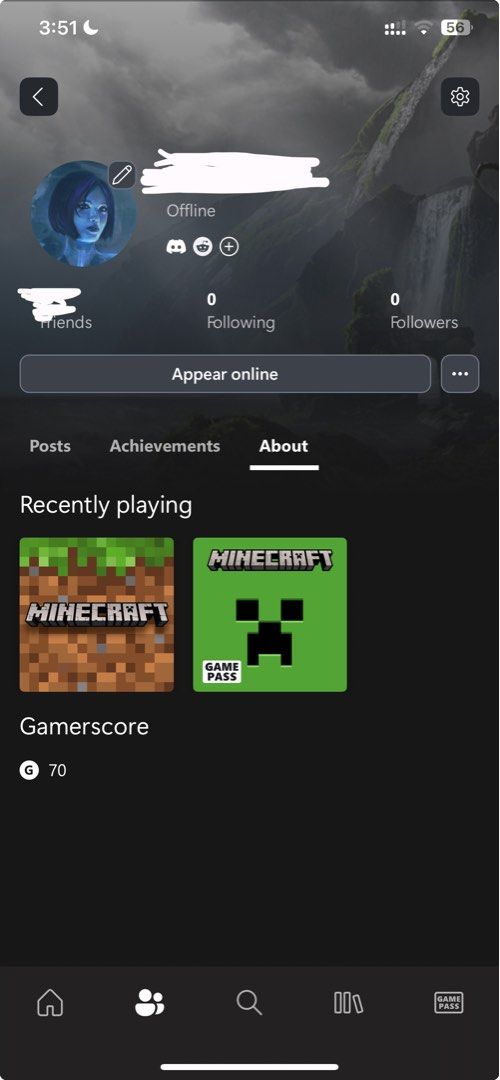 Minecraft acc Java and PE (Category: Others) located in Quezon City. Submitted by aexhaellsworth (Listing ID 1384126010, Image 2). Description: Discounted because im reselling this account. Rfs: I don’t play Minecraft anymore, busy with college and need funds Full access to the account is given Buy at your own risk only .