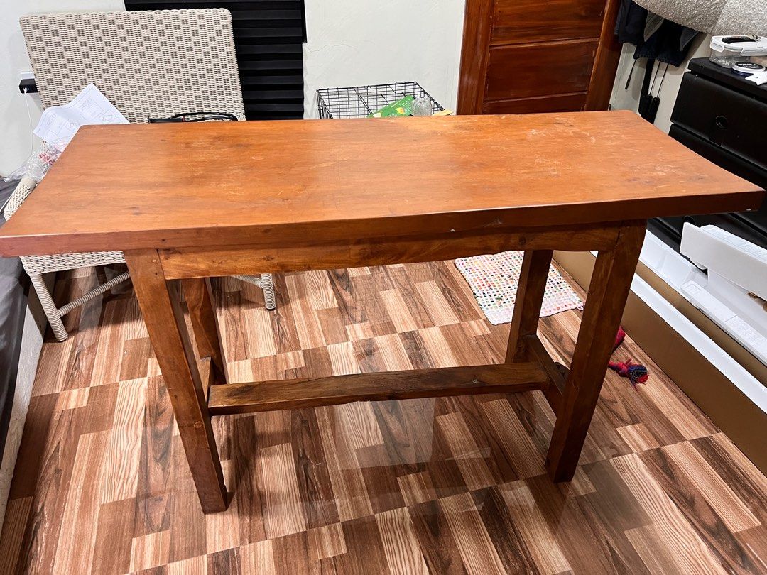 Narra console table (Category: Tables & Sets) located in Paranaque City. Submitted by shallowton (Listing ID 1384213785, Image 1). Description: .