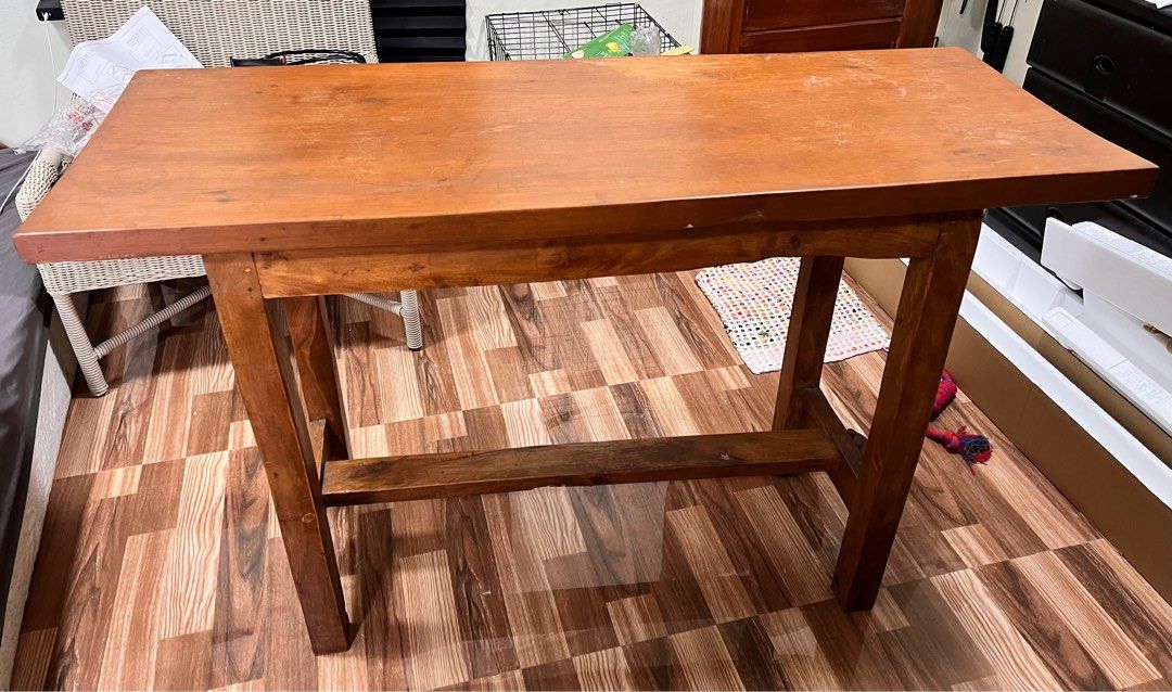 Narra console table (Category: Tables & Sets) located in Paranaque City. Submitted by shallowton (Listing ID 1384213785, Image 2). Description: .