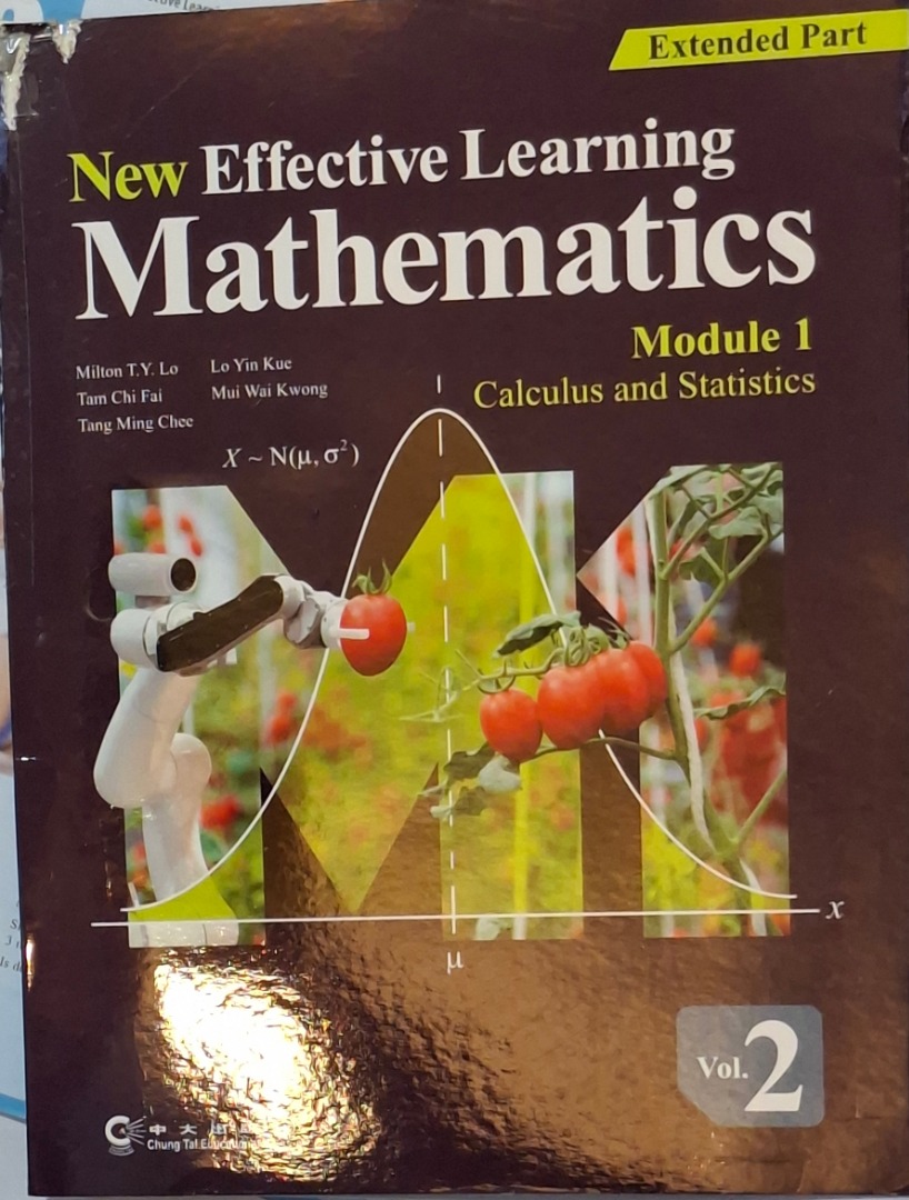 New Effective Learning Mathematics Module 1 Calculus and Statistics Vol ...