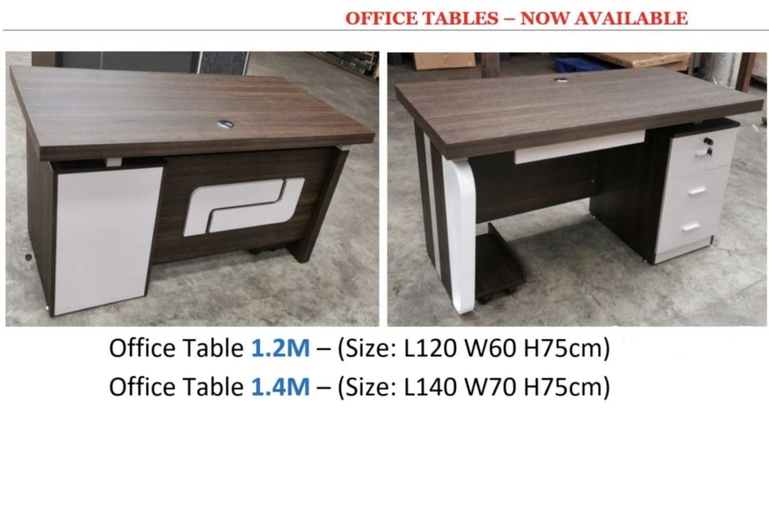 OFFICE/COMPUTER TABLE WITH DRAWER (Category: Tables & Sets) located in Quezon City. Submitted by asanzasmik45405 (Listing ID 1384094865, Image 2). Description: A computer office table with a drawer is a piece of furniture designed for use with computers, featuring a flat surface for the monitor and keyboard, and a drawer for storage. It combines the functionality of a traditional desk with the convenience of a built-in drawer for organizing offic