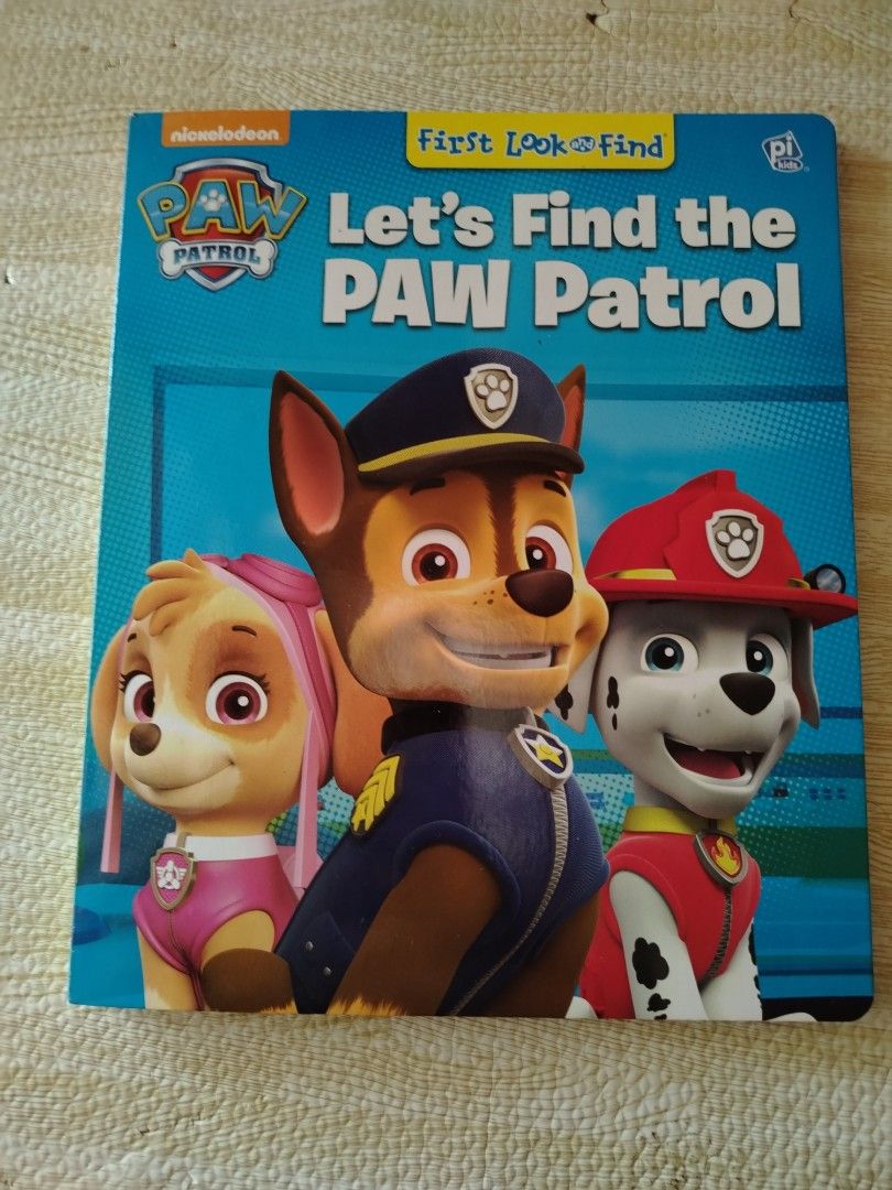 Pawpatrol book (Category: Children's Books) located in Tayasan. Submitted by _raceprettyconcept (Listing ID 1384054072, Image 1). Description: Like new.