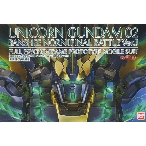 PG 1/60 RX-0[N] UNICORN GUNDAM 02 BANSHEE NORN [FINAL BATTLE Ver.] (Category: Gundam Model Kits) located in Singapore. Submitted by dukelugia1220 (Listing ID 1384090577, Image 1). Description: New piece.
