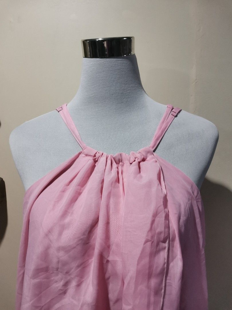 Pink Sleeveless Top (Category: Others Tops) located in Makati City. Submitted by styledsecond_ (Listing ID 1384226066, Image 2). Description: 📝NOTES: • For sure buyers only, please. • No cancellation of orders upon confirmation. • No return, no exchange. • No Reservation • Kindly manage your expectations, as the items are pre-loved clothing. • Color may vary due to lighting 💵MODE OF PAYMENT: UB, Psbank, GCash, Paymaya 📚 MODE OF DELIVERY • J&T 