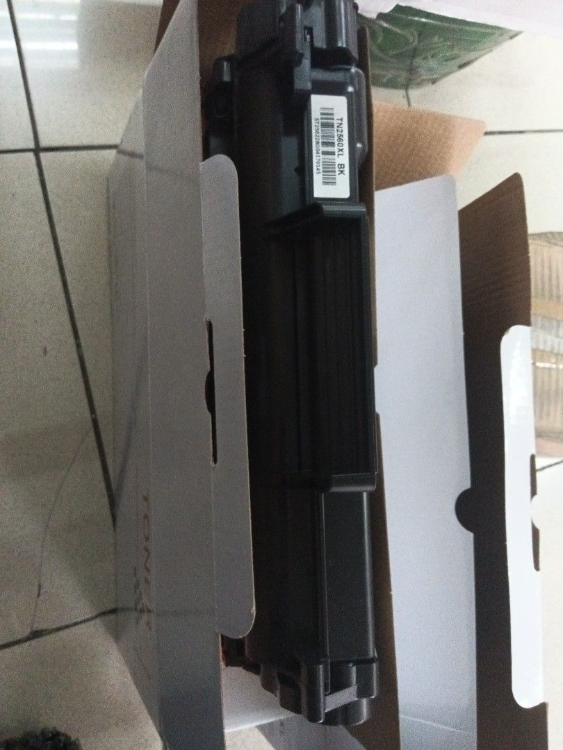 Printer toner cartridge (Category: Printers, Scanners & Copiers) located in Manila. Submitted by kchingx (Listing ID 1384112625, Image 1). Description: used up compatible brother tn2560xl cartridges..