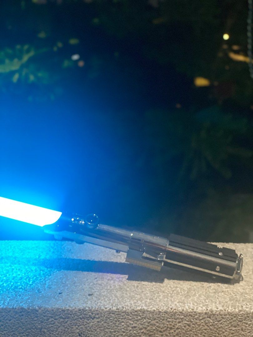 RGB Lightsaber (Category: Action & Battle Toys) located in Valenzuela. Submitted by von_ivan (Listing ID 1384226694, Image 3). Description: Anakin’s Lightsaber RGB (Base-lit) Multiple Colors Multiple Sounds .