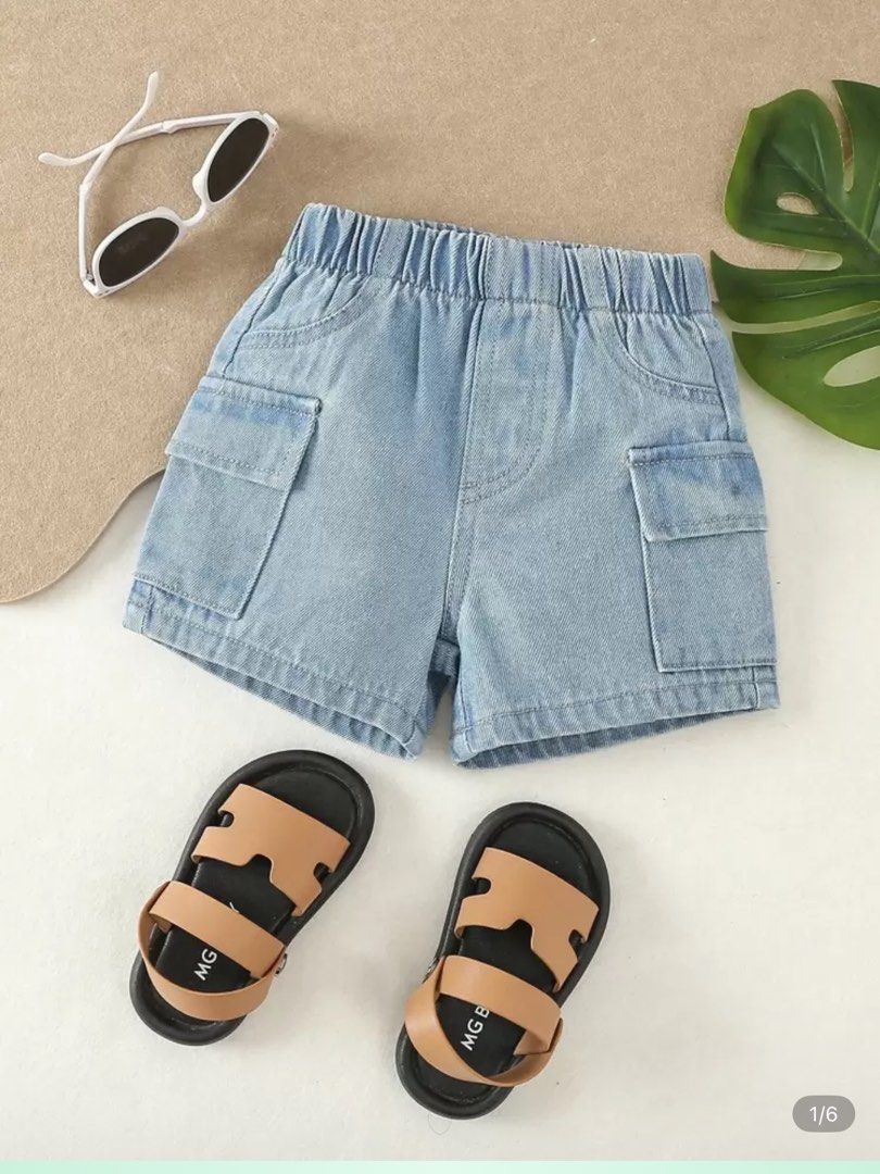 Shein Shorts 12-18m (Category: Babies & Kids Fashion) located in Laoag. Submitted by swttrish (Listing ID 1377832124, Image 2). Description: Not faded Light denim color.