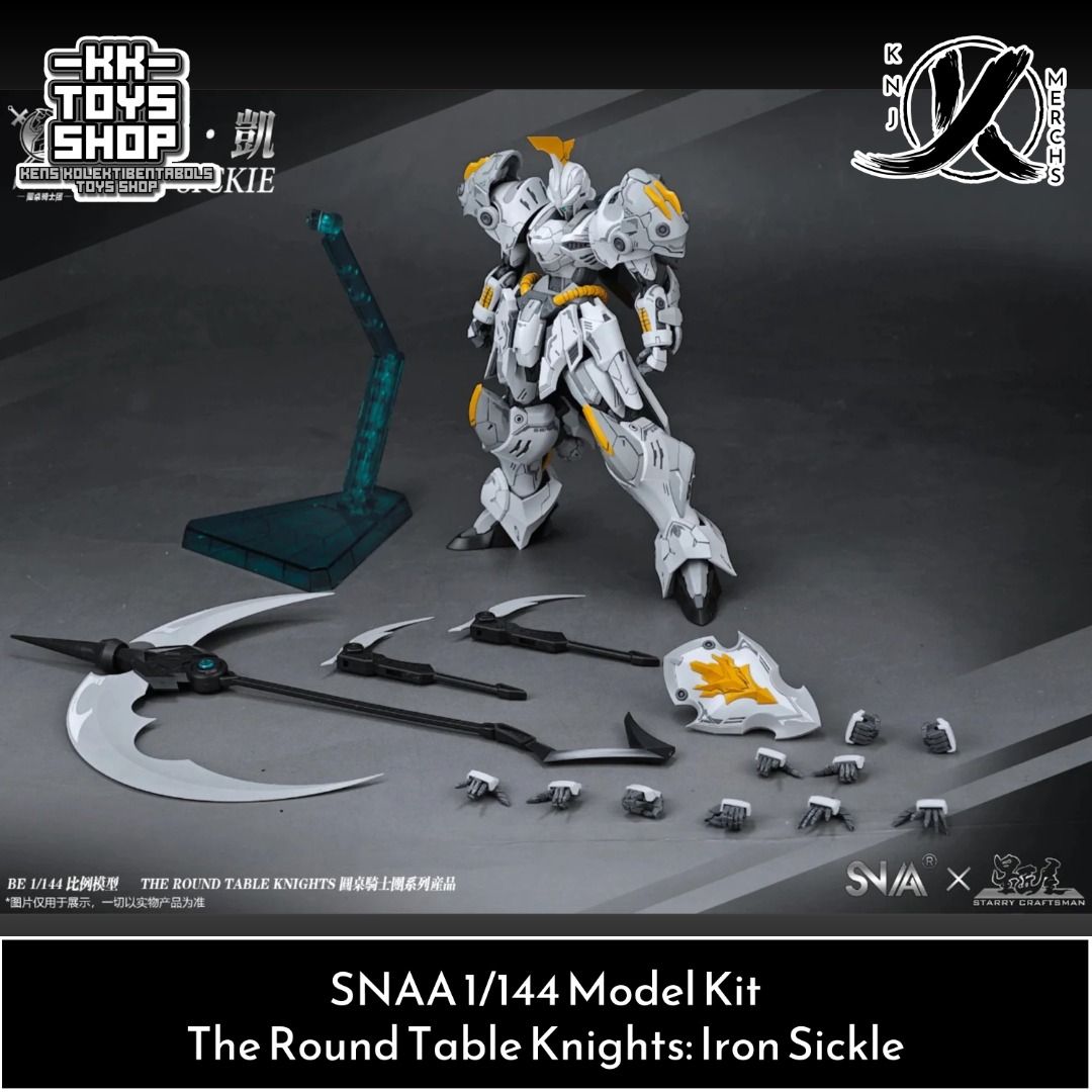 SNAA 1/144 Model Kit The Round Table Knights: Iron Sickle, Hobbies ...