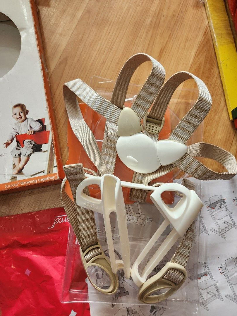 Stokke- Harness - New (Category: Baby High Chairs) located in Semenyih. Submitted by befabulous (Listing ID 1383664976, Image 3). Description: did not really used it come with original stokke box cod pickup semenyih Post wm Rm 8.
