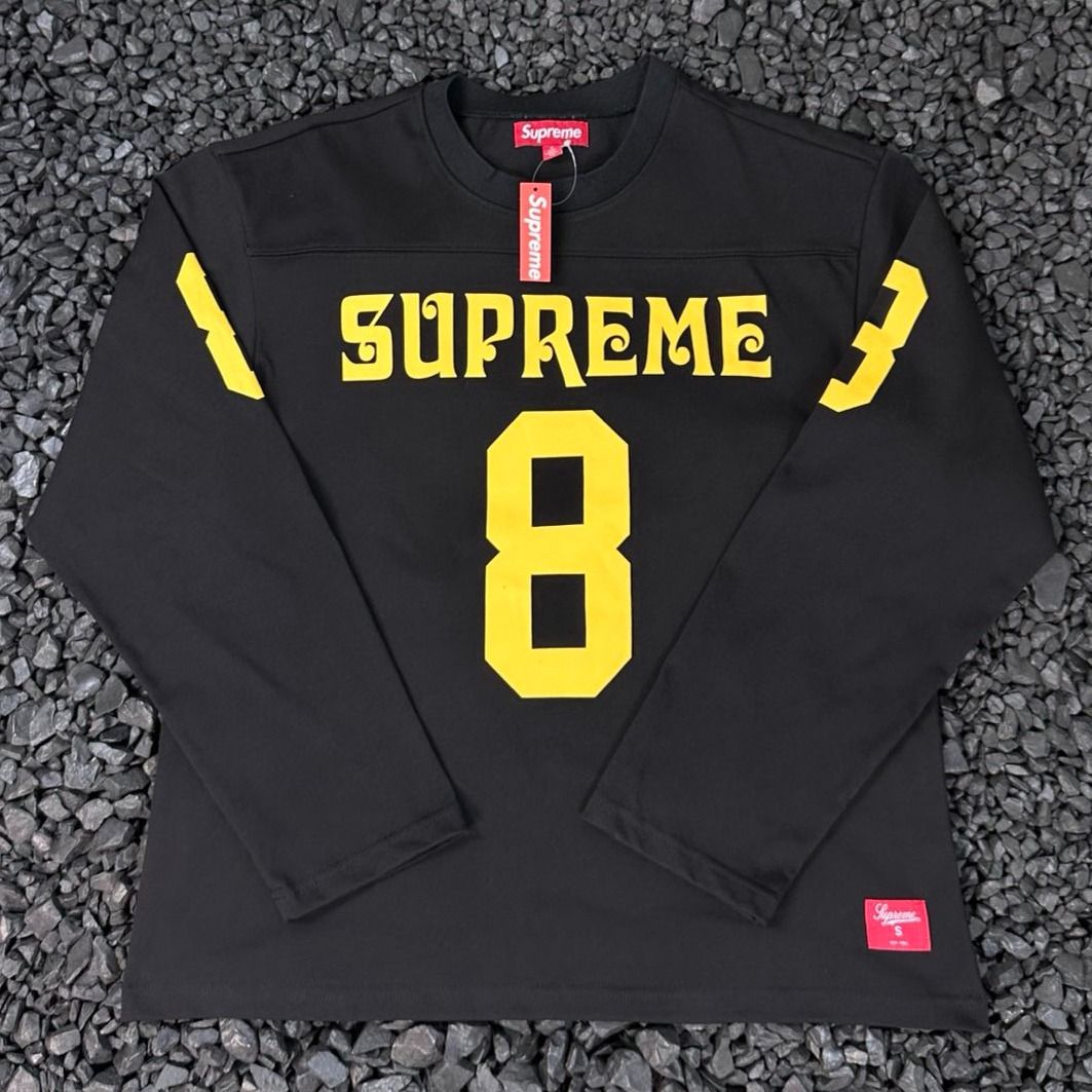 SUPREME SS25 AFFILIATED L/S FOOTBALL TOP 新款設計感胸口美式8