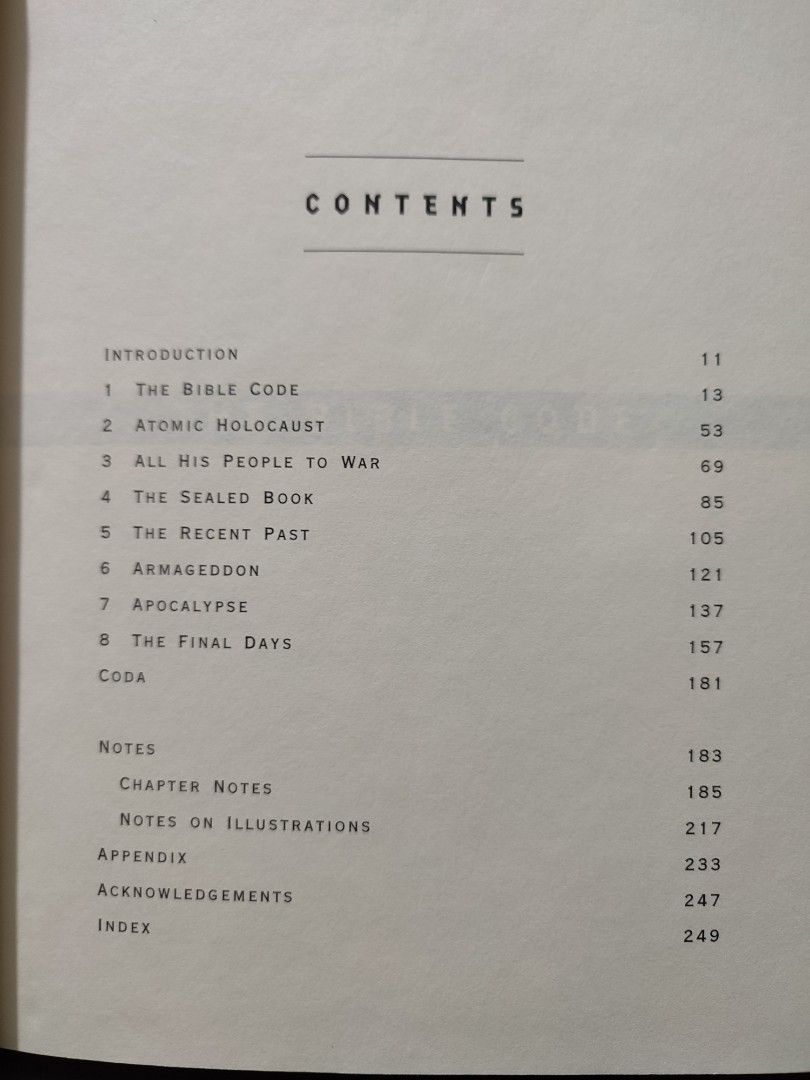 The Bible Code By Michael Drosnin (Category: Storybooks) located in Quezon City. Submitted by remnantsbookladia (Listing ID 1384086794, Image 3). Description: ©1997-Hardcover The Bible Code By Michael Drosnin 264 pages, issue-no dust cover Php300.