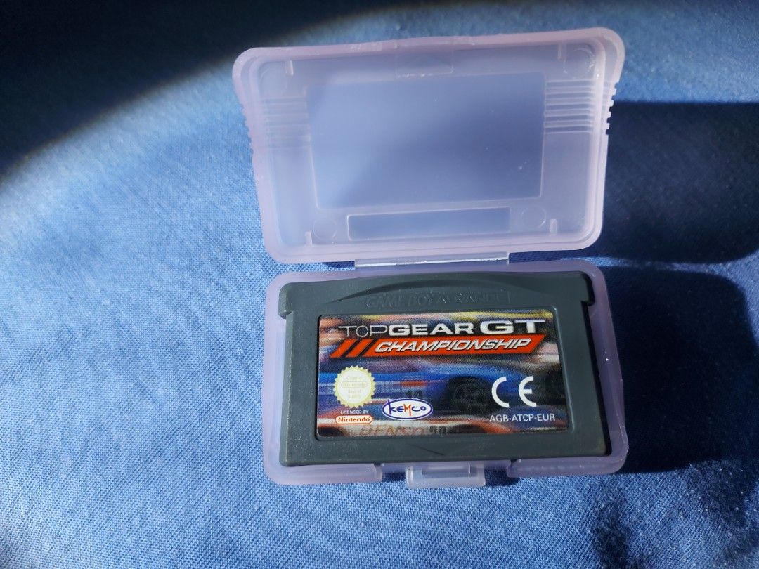 Top Gear GT Original Gameboy advance game (Category: Nintendo) located in San Juan City. Submitted by appleusermarioz (Listing ID 1384100481, Image 1). Description: for Sale Only No trade in Original Gameboy advance Game Cart title : TOP GEAR GT CHAMPIONSHIP original with nintendo logo inside game cart good working note : Yung pinag testingan ng game sira un Screen ng ds kaya ganun ang kinalabasan ng pictures pero Yung Game Cart good po yan ( yun