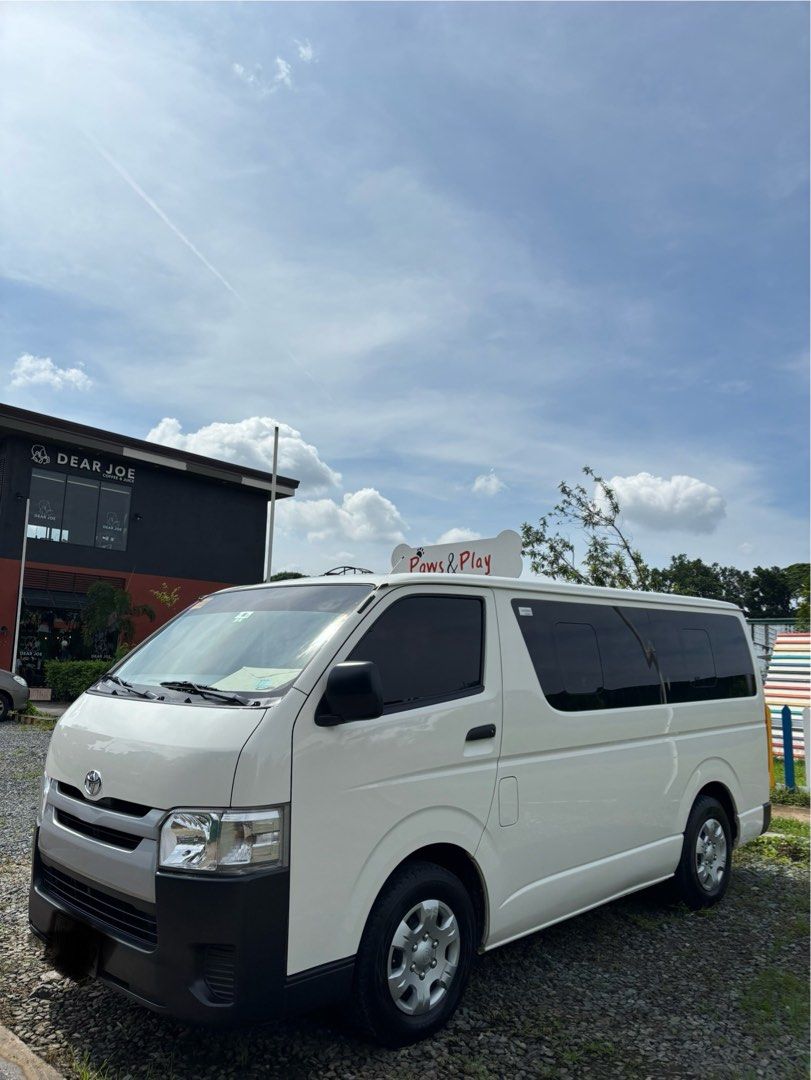 Toyota Hiace 3.0 Standard Roof Bus (A) (Category: Used Cars) located in Caloocan City. Submitted by kamille.kimmy20 (Listing ID 1384102093, Image 1). Description: FOR SALE‼️ 2019 Toyota Hiace Commuter 900k (Still negotiable) ✔️ Good as New ✔️ Low Mileage – 51,000 km only ✔️ Well-maintained ✔️ Fresh Interior & Exterior ✔️ Smooth Driving Condition ✔️ Complete Papers ✔️ Ready for Long Drives & Business Use 📍 Location: North Caloocan 📞 Contact: 095