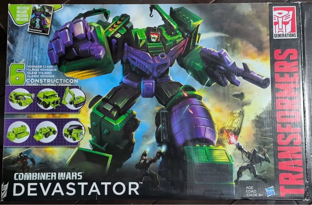transformer Devastator (Category: Toy Figures) located in Singapore. Submitted by allen895 (Listing ID 1384175010, Image 1). Description: brand new titan Devastator， self collection.