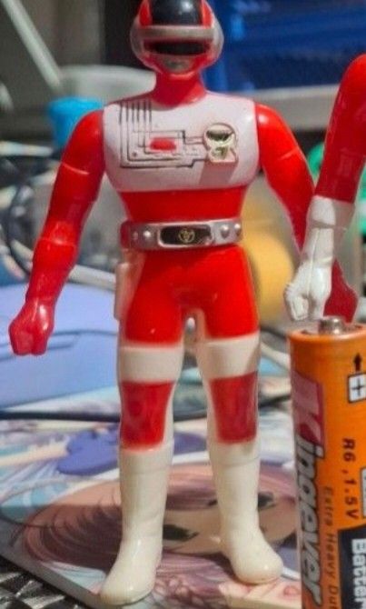 Very rare Bioman Red 1 sofubi (Category: Figurines & Statues) located in Las Pinas. Submitted by All.here_OnlineShop (Listing ID 1384069387, Image 1). Description: Very rare Bioman Red 1 sofubi from Japan. 4 inches in height. 1600 only Location: Las piñas.