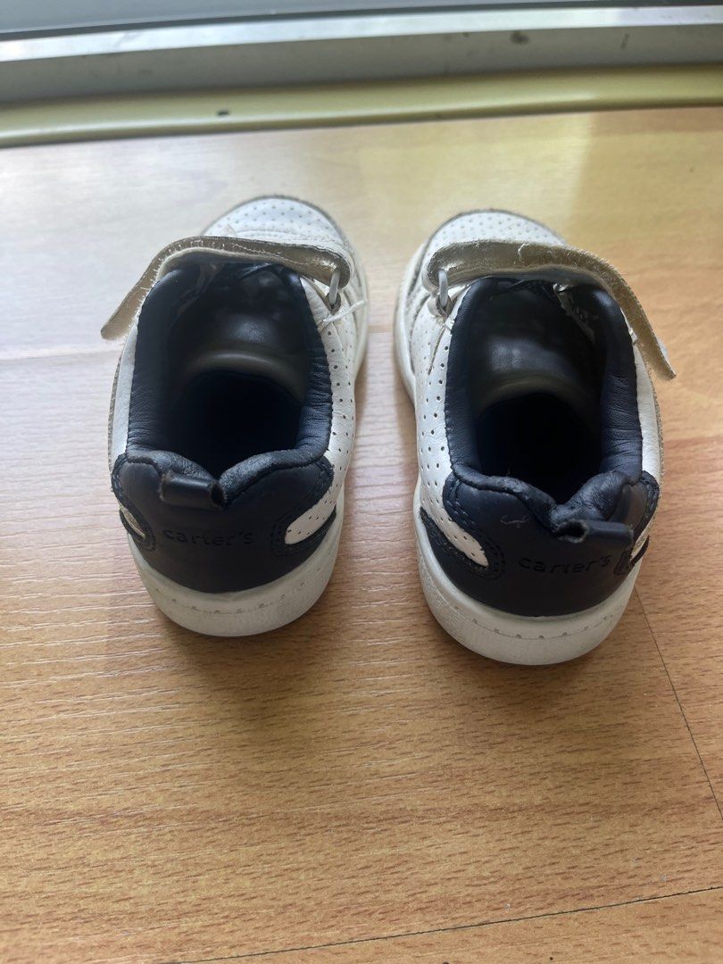 Carters White Rubber Shoes for Kids (Category: Babies & Kids Fashion) located in Makati City. Submitted by riamarts (Listing ID 1384051754, Image 3). Description: Carters White Rubber Shoes Leather Size: US 8C.