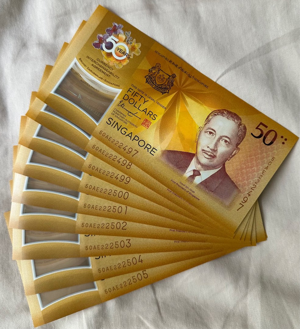 $50 CIA Notes Run, Hobbies & Toys, Memorabilia & Collectibles, Currency ...