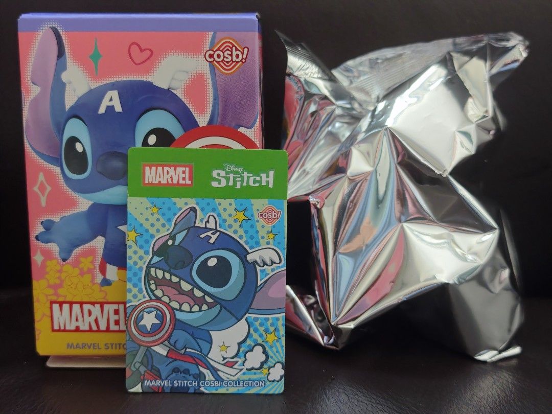 日本未発売 Marvel Stitch Cosbi 8個 フィギュア} ホットトイズ