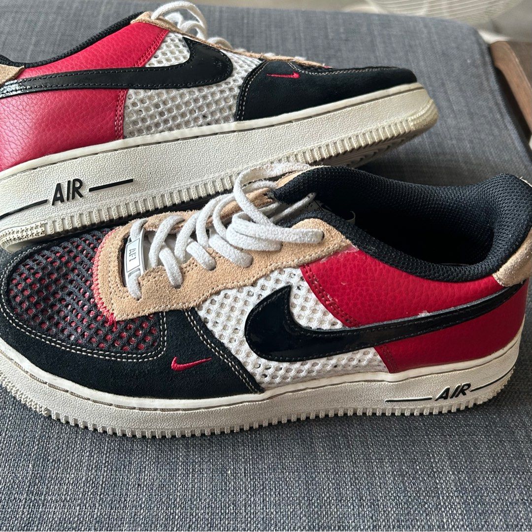Airforce 1 Low alter & reveal red sz6 (Category: Sneakers) located in Manila. Submitted by LuckyFindsPh (Listing ID 1385868951, Image 2). Description: Nike Air Force 1 Low Alter & Reveal Red Casual Shoes DO6113-100 sz 6 Rfs: outgrown shoes but still in good condition.