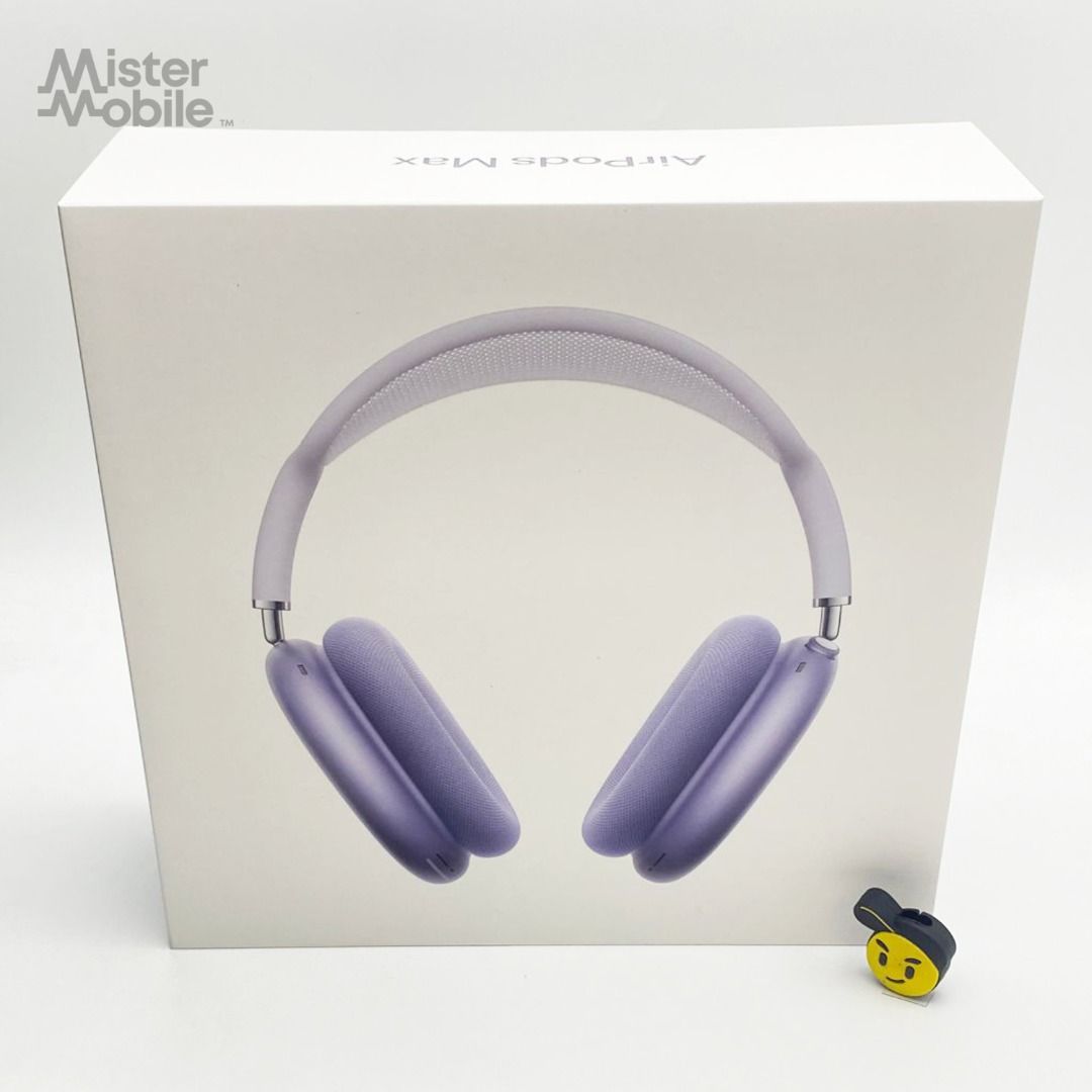 AirPods Max パープル 本体 + Smart Case Case for Airpods Max Headphones, Silicone Cover for Apple Airpod