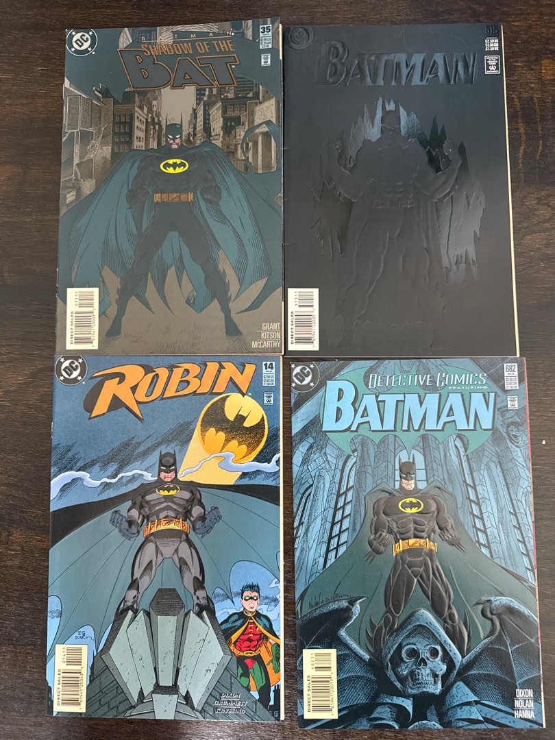 Essential Batman Comic Collection Batman Comic Book Collection - Various Issues, Hobbies & Toys, Books ...