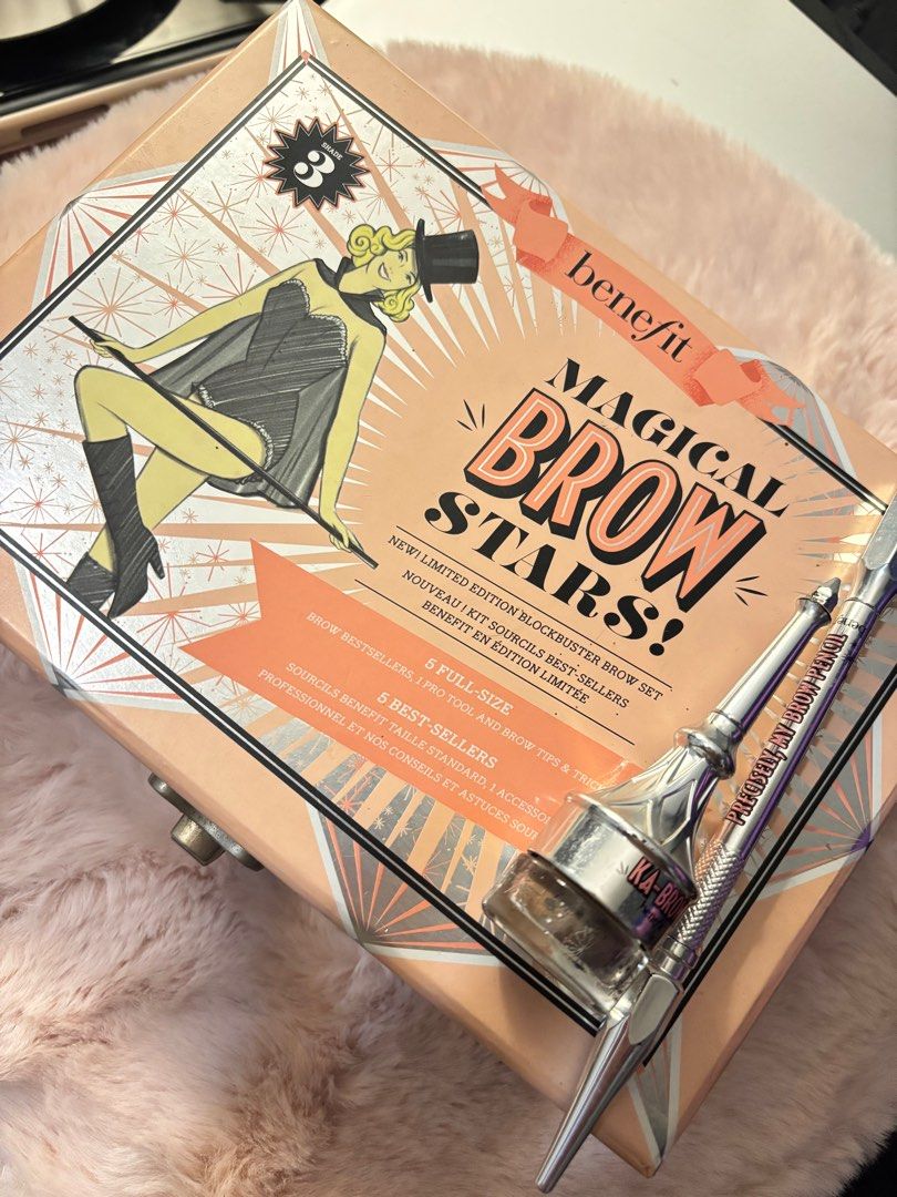 Benefit Brow Set (Category: Makeup) located in Taguig. Submitted by hisandhers16 (Listing ID 1385996628, Image 3). Description: Authentic. Part of the whole Benefit Brow Set and box. Selling for display purpose only - if you want for photo op. Precisely My Brow Pencil - still has Benefit spoolie and a little brow stick left Benefit Ka Brow in shade 3 - still 80% full but was already a little dry All authentic. Im back from a long hiatus. Selling 