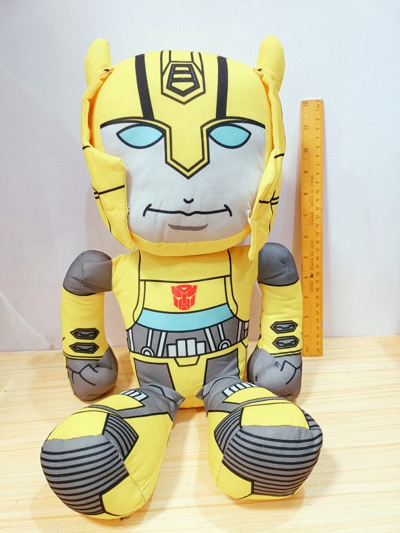Bumble Bee / Optimus Prime / Megatron Transformers Plush (Category: Plushies & Soft Toys) located in Quezon City. Submitted by babylianne (Listing ID 1261348944, Image 2). Description: Jumbo Optimus Prime - 1680 Original Transformers Huggable Jumbo Bumblebee - 1680 Original Transformers Huggable Big Bumble Bee Car Transformer Plush Original Transformer - 880 Bumble Bee Car Plush Big and Huggable Big Optimus Prime Car Transformer Plush Original Tr