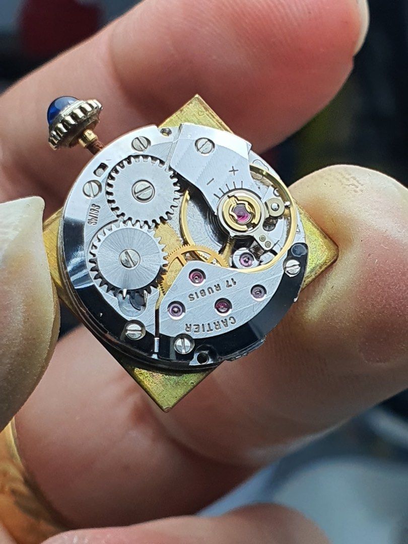 Cartier Must Tank SM GP Mechanical (Category: Luxury Watches) located in Taguig. Submitted by fairygothmurder (Listing ID 1385968675, Image 3). Description: Cartier de must tank Very rare, flawless tropical dial Mechanical movement .