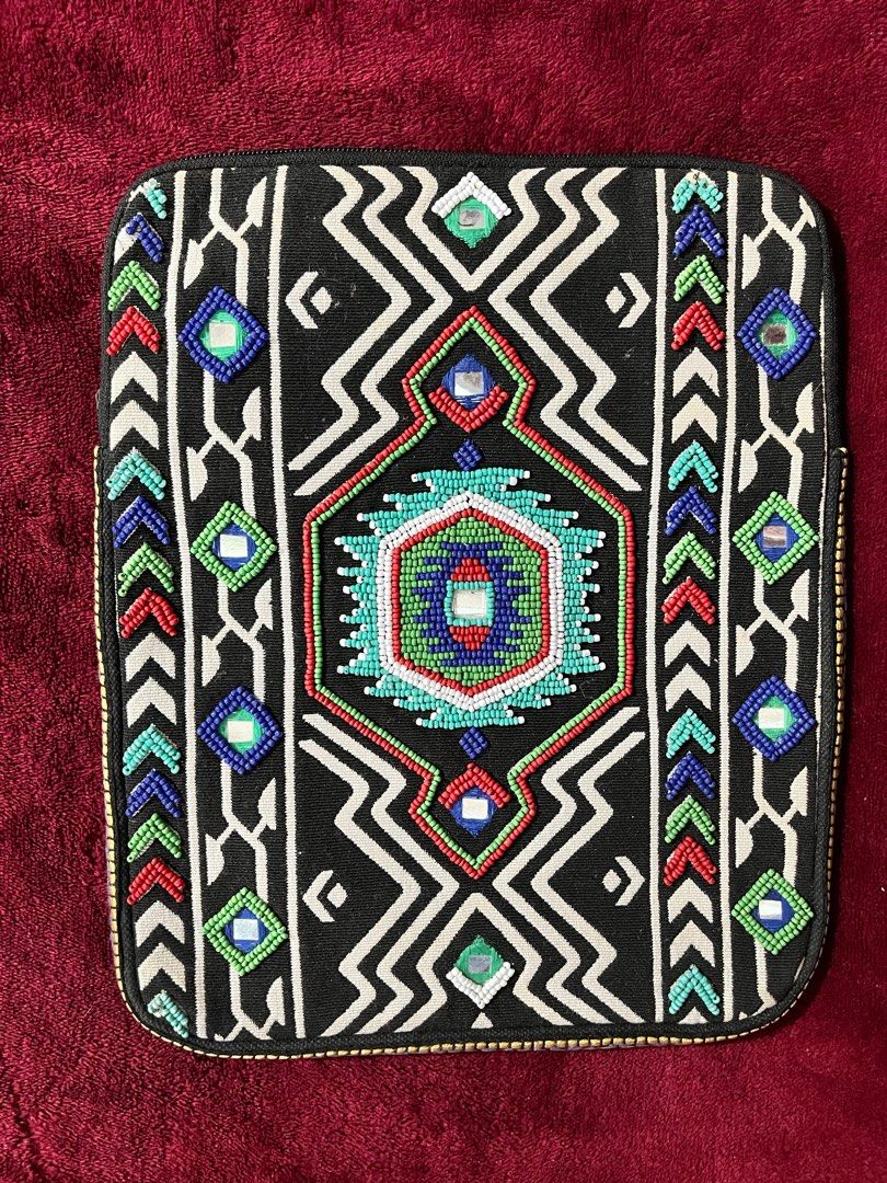 Ethnic Beaded Tablet Sleeve (Category: Cases & Sleeves) located in La Trinidad. Submitted by whatnotcollections (Listing ID 1385969156, Image 1). Description: Stylish and in very good condition..