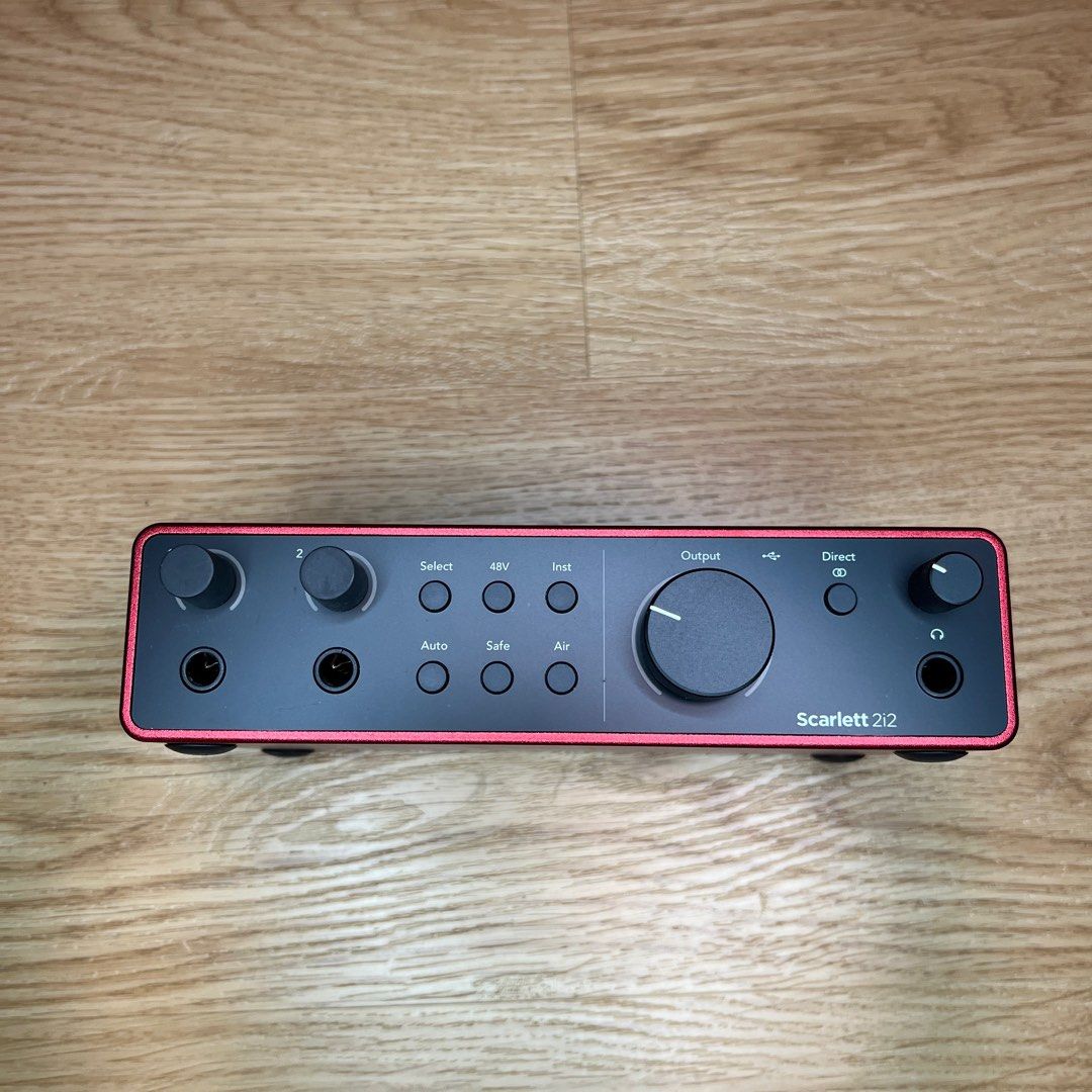 Focusrite Interface 4 Input Gen 4 Focusrite Scarlett 2i2 Audio Interface, Audio, Other Audio ...