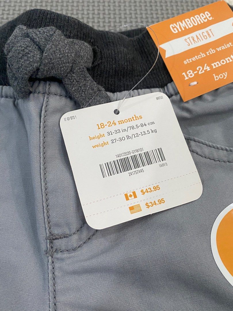 GYMBOREE JOGGER CARGO PANTS (18-24M) (Category: Babies & Kids Fashion) located in Iloilo. Submitted by taaalyn (Listing ID 1385912085, Image 3). Description: .