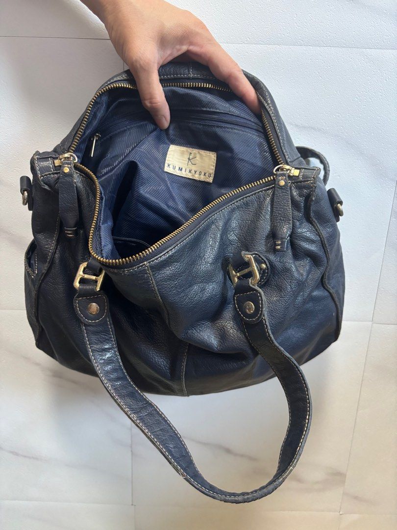 KUMIKYOKU (Japan) Shoulder Bag (Category: Shoulder Bags) located in Manila. Submitted by amrtn (Listing ID 1385840617, Image 3). Description: - no sling pero 2-way siya.
