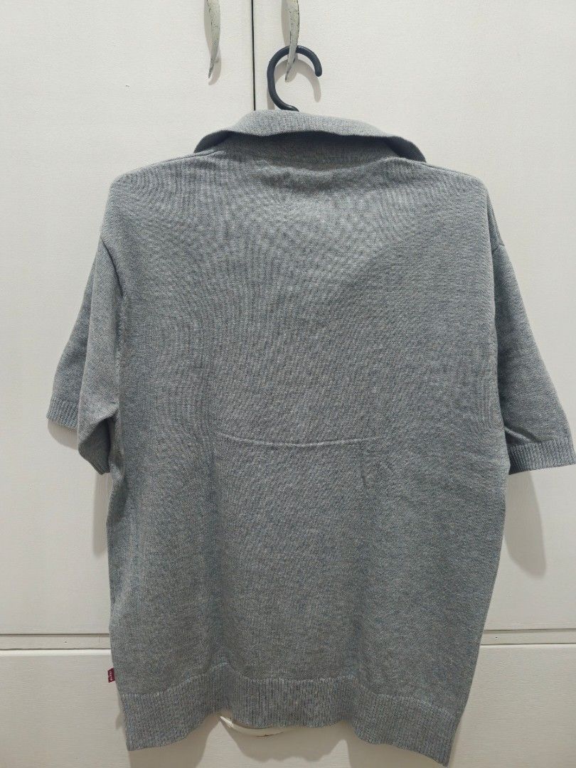 Levi's Knitted Polo Shirt (Category: Tshirts & Polo Shirts ) located in Porac. Submitted by oj199x (Listing ID 1385866047, Image 2). Description: Only used twice Bought from Zalora For sale PHP700+sf W - 19in L - 25.5in Shoulders - 17in Shipping through J&T.